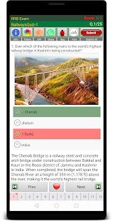 Screenshot 1 for RRB Railways Exam Pro 2.50