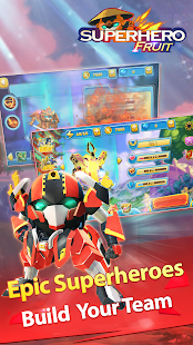 Screenshot 5 for Cover art Superhero Fruit Robot Wars Future Battles 1.0 MOD APK (Unlimited Gold Coins + Diamonds)
