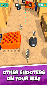 Screenshot 3 for Gun Gang 4.1.0 MOD APK Unlimited Gold Unlocked Characters