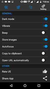 Screenshot 7 for QR and Barcode Scanner PRO 1.2.6
