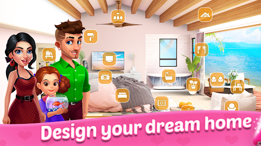 Screenshot 5 for Merge Dream Mansion design MOD APK 1.4.4 Unlimited Money