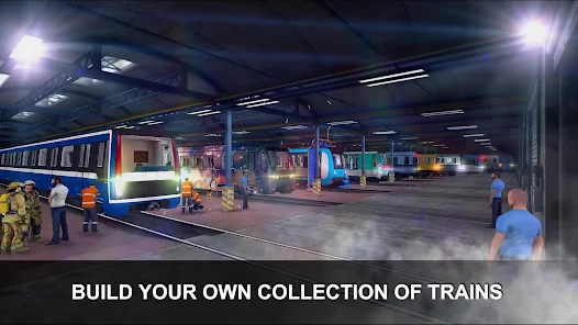 Screenshot 2 for Subway Simulator 3D 3.9.8 MOD APK Unlimited Money, Unlocked
