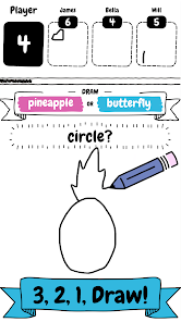 Screenshot 1 for Draw it 1.6.7 MOD APK Unlock All Outfits