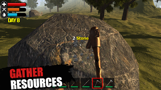 Screenshot 3 for Just Survive Raft Survival Island Simulator 1.2.2 MOD APK