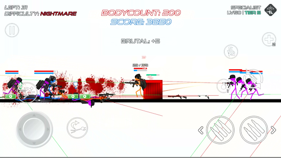 Screenshot 1 for Stick Warfare Blood Strike v7.6.0 MOD APK Unlimited Money