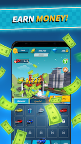Screenshot 2 for Merge Racing 2022 2.1.38 MOD APK Unlimited Cash, XP, No ADS