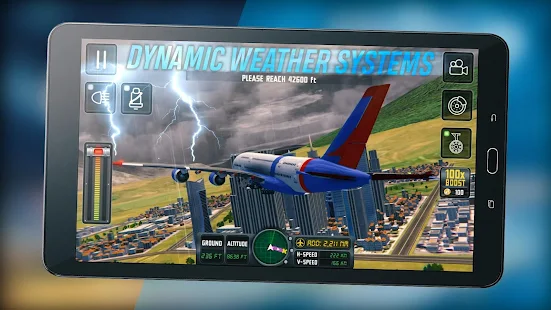 Screenshot 6 for Flight Sim 2018 3.1.3 Mod + data Money