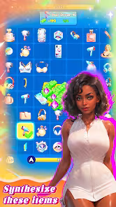 Screenshot 4 for Hotties Merge Mod APK 2.2.3 Unlimited money Mod Menu