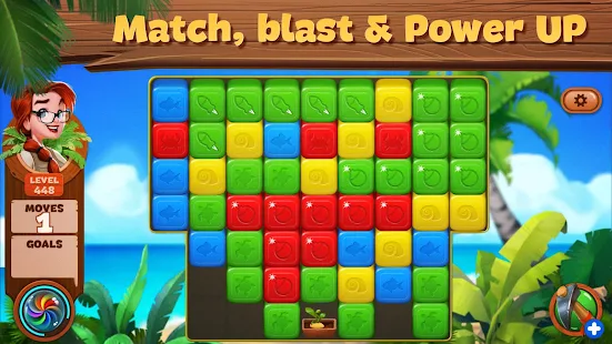 Screenshot 3 for Lost Island Blast Adventure 1.1.856 Mod Unlimited Lives