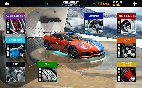 Screenshot 4 for NITRO NATION 6 6.5.0 MOD APK + Data Unlimited Money