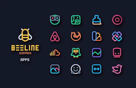 Screenshot 4 for BeeLine Icon Pack 1.0 Patched