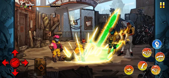 Screenshot 7 for Streets of Rage 4 1.3r2 APK Patched, Unlocked DLC, Mod Menu