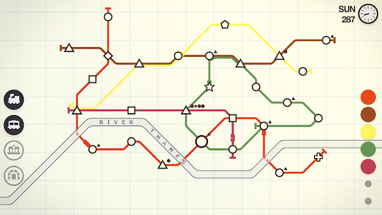 Screenshot 2 for Mini Metro 2.45.1 Mod unlocked