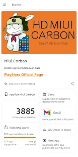 Screenshot 5 for MIU Carbon Icon Pack 2.1.5 Patched