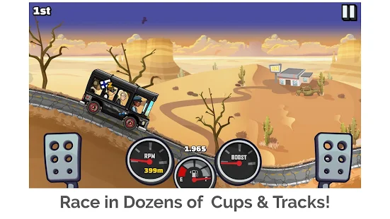 Screenshot 3 for Hill Climb Racing 2 1.31.0 MOD (Unlimited Coins + Diamonds)