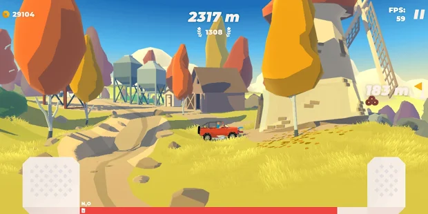 Screenshot 5 for Hillside Drive Racing 0.6.8.8 Mod Unlocked / No ads
