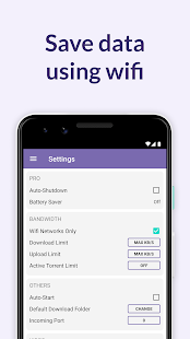 Screenshot 2 for BitTorrent Pro Official Torrent Download App 6.1.8 Mod