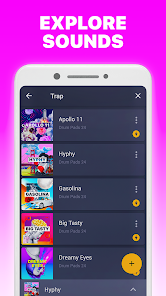 Screenshot 1 for Drum Pads 24 3.8.9 MOD APK Premium Unlocked
