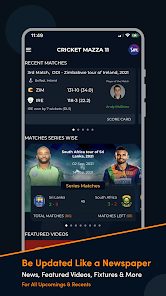 Screenshot 1 for Cricket Mazza 11 Live Line 4.16 MOD APK Premium Unlocked