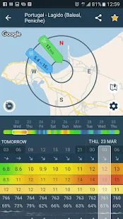 Screenshot 1 for WINDY NOAA wind forecast app 3.4.6 Pro