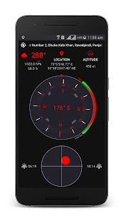 Screenshot 3 for Digital Compass Pro 1.70 Ads-Free