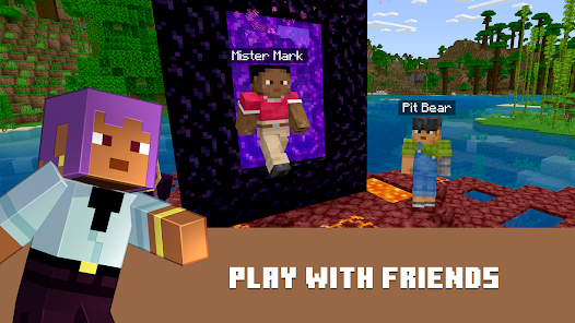 Screenshot 4 for Minecraft: Pocket Edition 1.18.10.20 MOD APK Unlocked/Premium/Beta