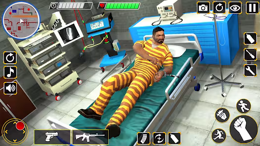 Screenshot 7 for Prison Escape Casino Robbery 2.6 MOD APK Dumb Enemy