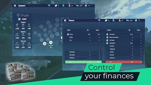 Screenshot 4 for Live Cycling Manager 1.07 MOD APK Unlimited Money