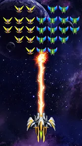 Screenshot 1 for Galaxy Invaders Alien Shooter 2.9.41 MOD APK Unlimited Money