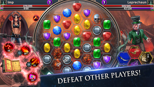 Screenshot 4 for Gunspell 2 Puzzle RPG MOD APK 1.4.7561 Unlimited Open Creates, No ADS