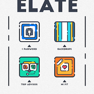 Screenshot 4 for ELATE  ICON PACK SALE 1.9.3 Patched
