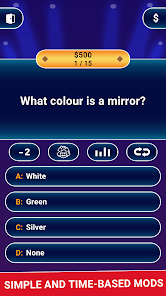 Millionaire Trivia Game Quiz 1.7.0.6 Mod Apk Suggested Answer MILLIONAIRE TRIVIA Game Quiz 1.7.0.6 MOD APK Suggested answer