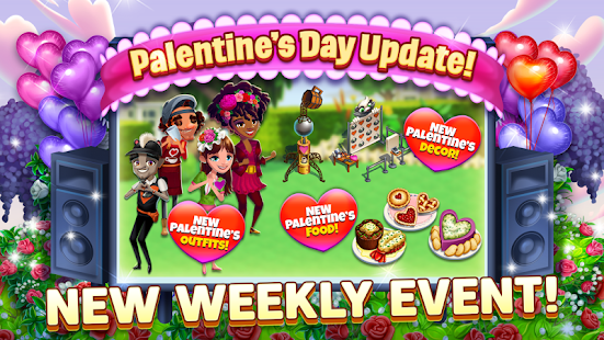 Screenshot 1 for Diner DASH Adventures a cooking game 1.6.5 MOD (Unlimited Coin + Heart + Always Win with full Stars)