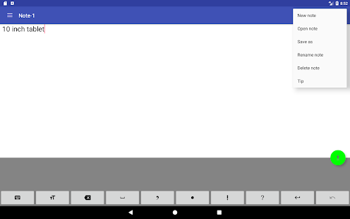 Screenshot 6 for Voice Notebook continuous speech to text Premium 1.8.0