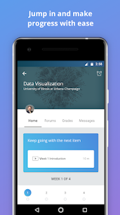 Screenshot 1 for Coursera Online courses 3.5.1