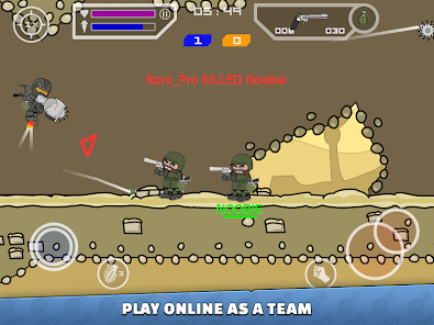 Screenshot 7 for Doodle Army 2 Mini Militia 2.2.2
