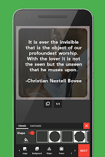 Screenshot 6 for Quote Creator 1.0 Ad Free