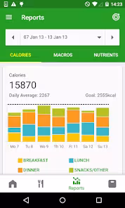 Screenshot 3 for Calorie Counter by FatSecret 9.20.0.4 MOD APK Premium Unlocked