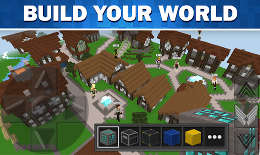 Screenshot 1 for WorldCraft 3D Build & Craft 3.4.11 ÐœOD (Unlimited Money)