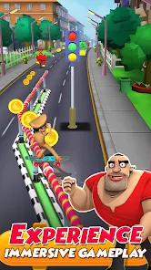 Screenshot 2 for Little Singham Super Skater 1.0.317 MOD APK Unlimited Spins