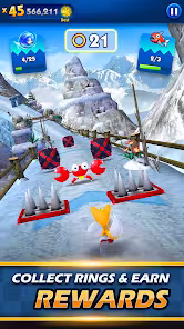 Screenshot 4 for Sonic Dash 4.10.3 Mod Money / Unlock / Ads-Free