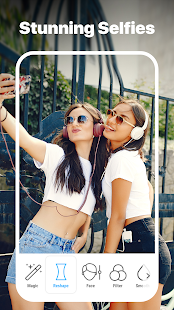 Screenshot 1 for Selfix Photo Editor And Selfie Retouch Pro 1.2.14-b