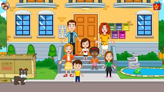 Screenshot 5 for My Town Best Friends House games for kids 1.19 Mod free shopping