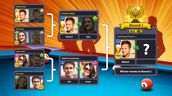 Screenshot 3 for 8 Ball Pool 4.8.5 Mega Mod
