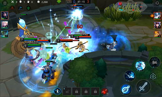 Screenshot 7 for League of Masters Legend PvP MOBA 1.32 MOD (Attack damage + Reset Skill + More)