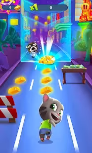 Screenshot 1 for Talking Tom Gold Run 1.7.1.834 MOD Unlimited Gold