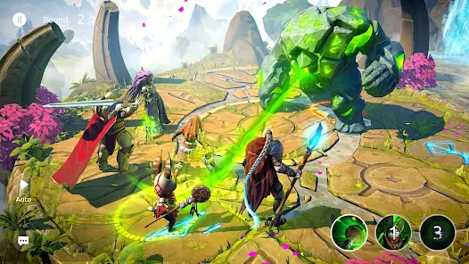 Screenshot 2 for Age of Magic RPG Strategy 2.16.0 MOD APK Menu/Damage/Immortal
