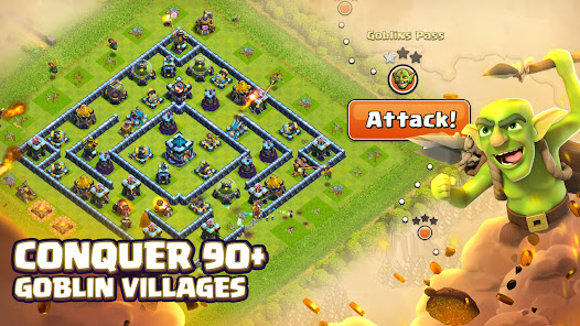 Screenshot 3 for Clash of Clans 13.675.6 MOD Unlimited All