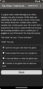 Screenshot 4 for Top Villain 1.0.5 MOD APK Unlocked Stories, No Ads