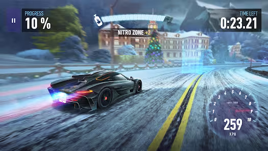 Screenshot 4 for Need for Speed No Limits 8.2.0 MOD APK